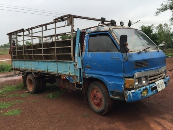 Isuzu KS22 110แรง 4BD1 กะบะยาว43 พร้อมคอก ลดราคารับหน้าฝนครับ เล่มพร้อม ...