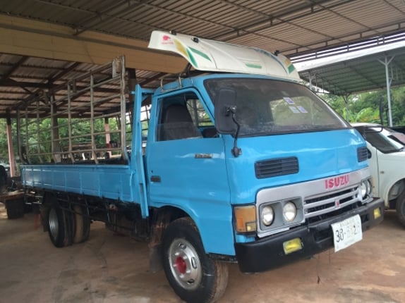 Isuzu KS22 เครื่อง4BD1ฝาขาว110แรง ยาว4.3ม ภาสีเต้ม เล่มพร้อมโอน ...