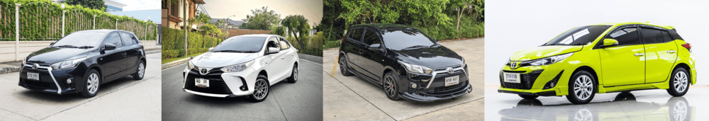 toyota yaris มือสอง truck2hand