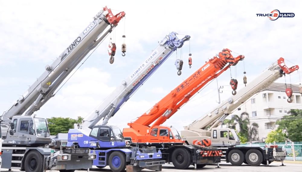 Rough terrain crane