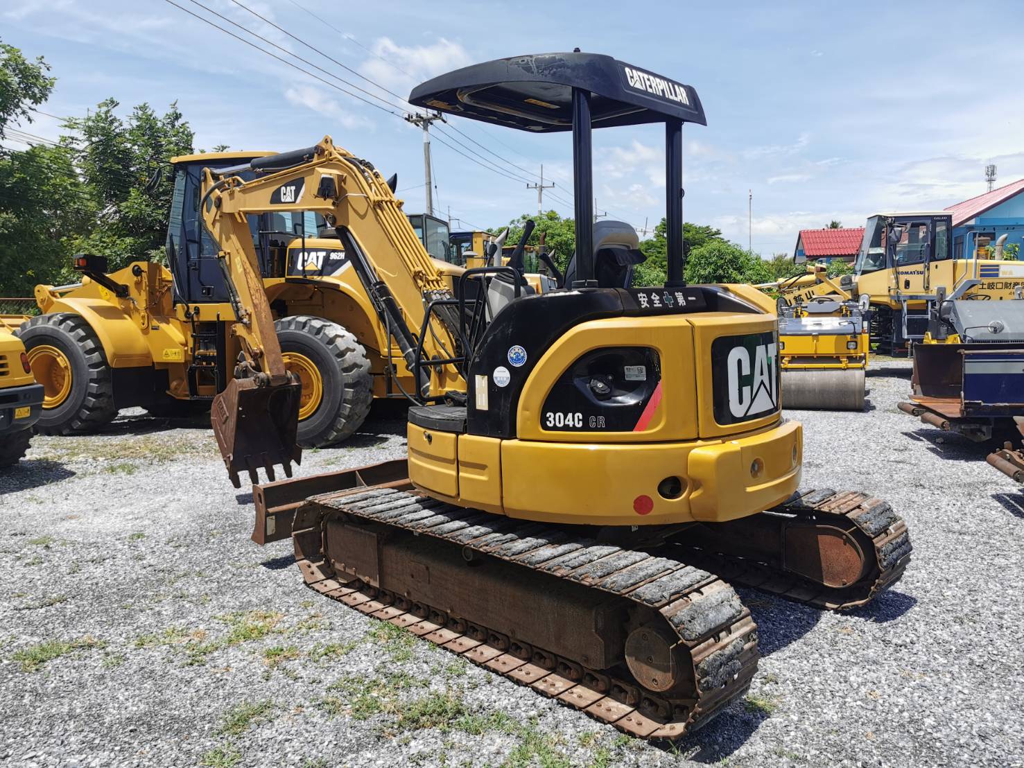 ขายถูก รถขุด CAT 304CCR นำเข้าจากญี่ปุ่นโดยตรง พร้อมใช้งาน