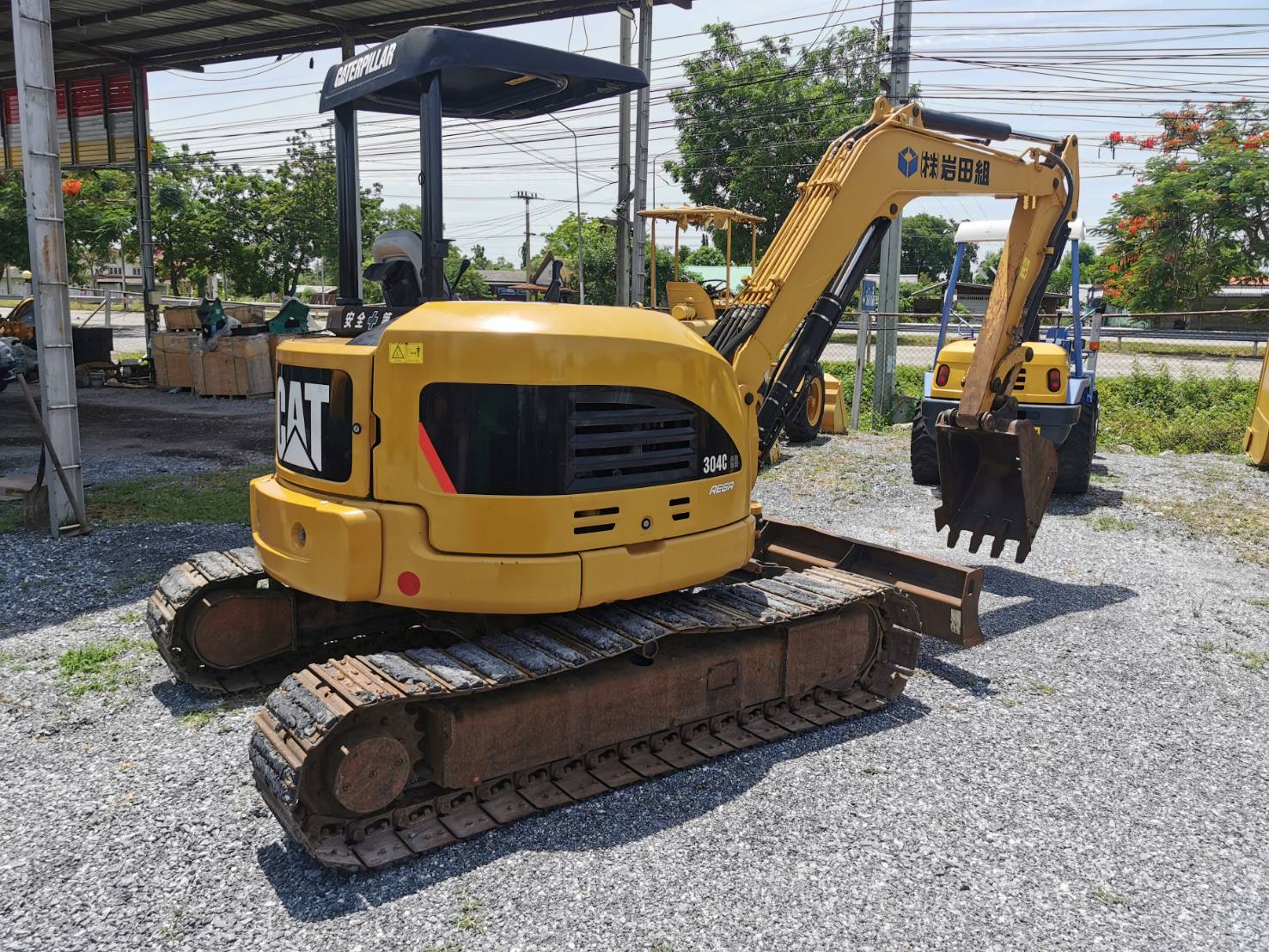 ขายถูก รถขุด CAT 304CCR นำเข้าจากญี่ปุ่นโดยตรง พร้อมใช้งาน