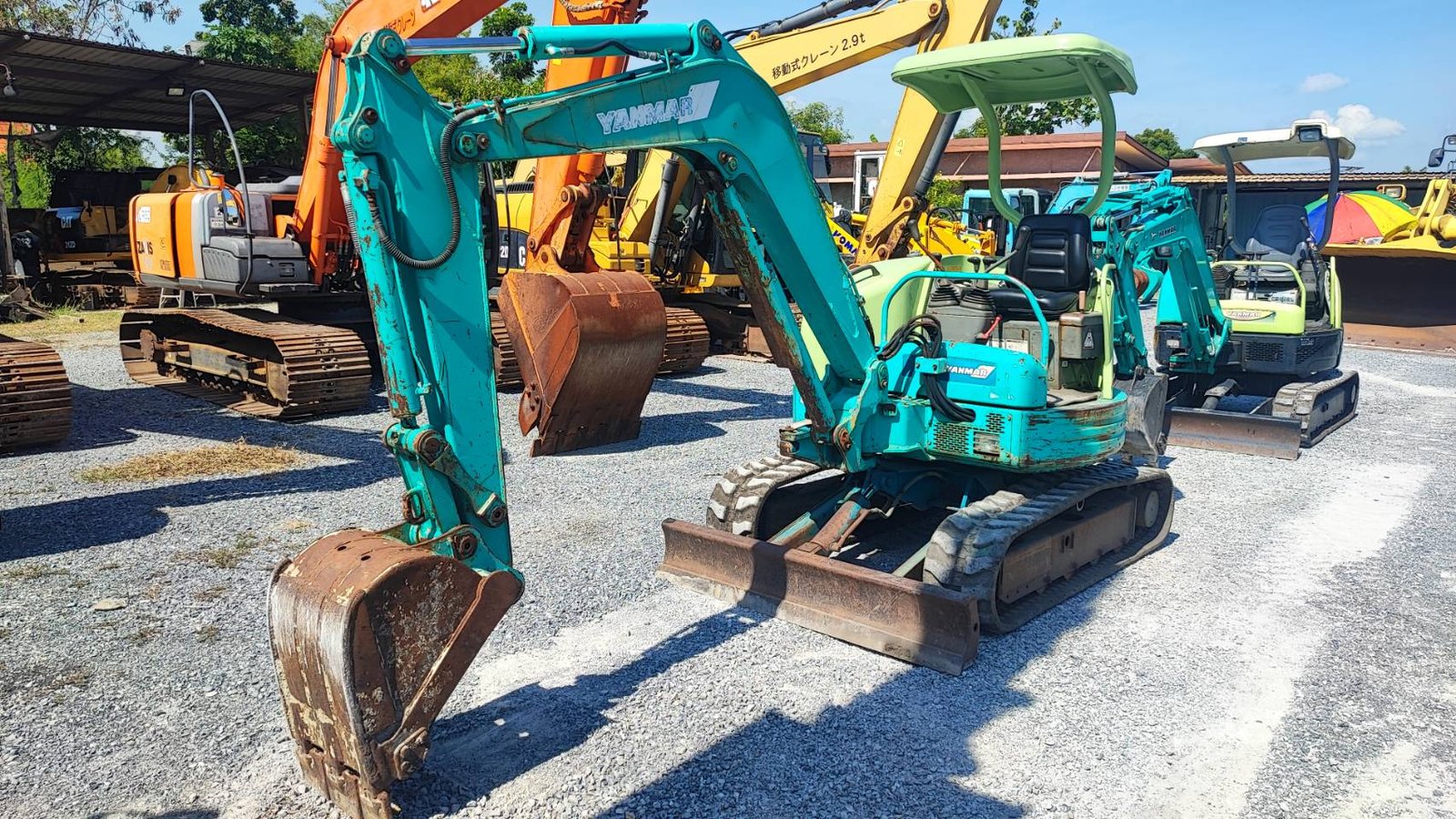 ขายถูก รถขุด YANMAR Vio30-1 นำเข้าจากญี่ปุ่นโดยตรง พร้อมใช้งาน
