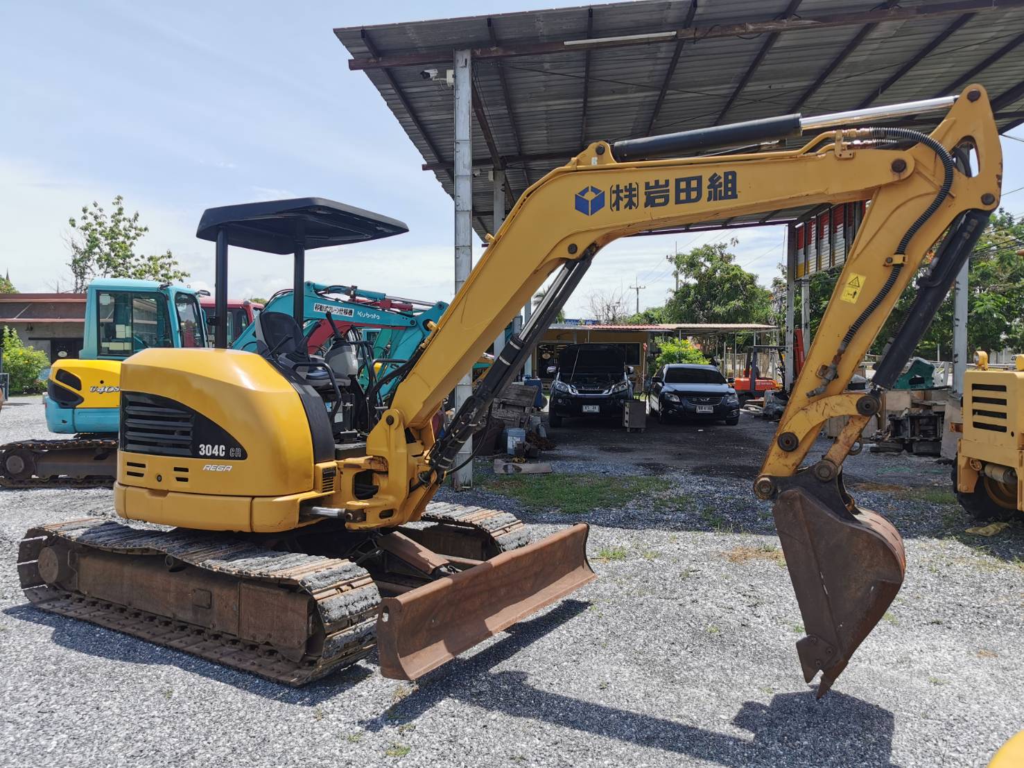ขายถูก รถขุด CAT 304CCR นำเข้าจากญี่ปุ่นโดยตรง พร้อมใช้งาน