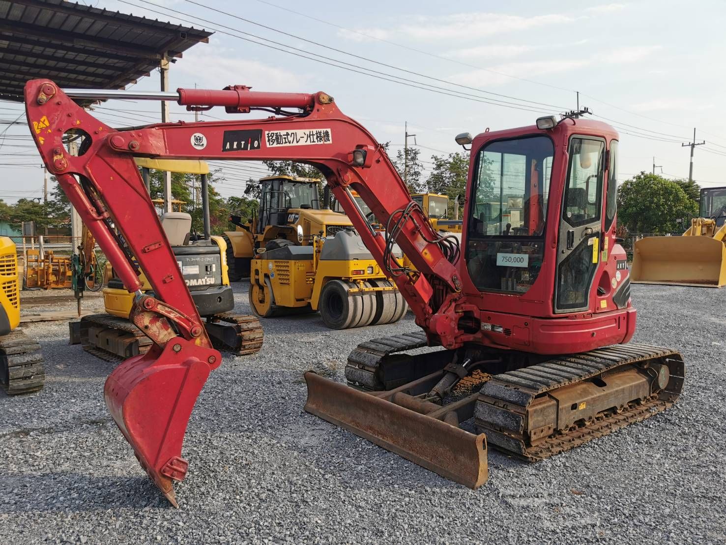 รถขุด 4ตัน KUBOTA U40-5 นำเข้าจากญี่ปุ่นโดยตรง พร้อมใช้ ปีใหม่ๆ
