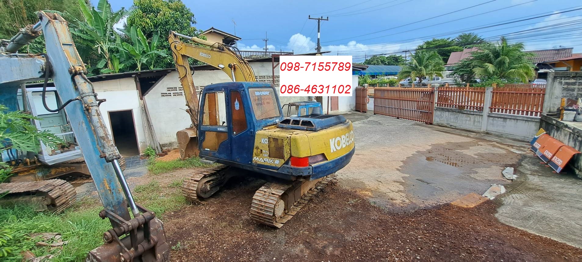 ขายแบคโฮ Kobelco SK100mark3 ราคาถูกๆ 098-7155789 ขายแบคโฮ Kobelco SK100mark3 ราคาถูกๆ 098-7155789