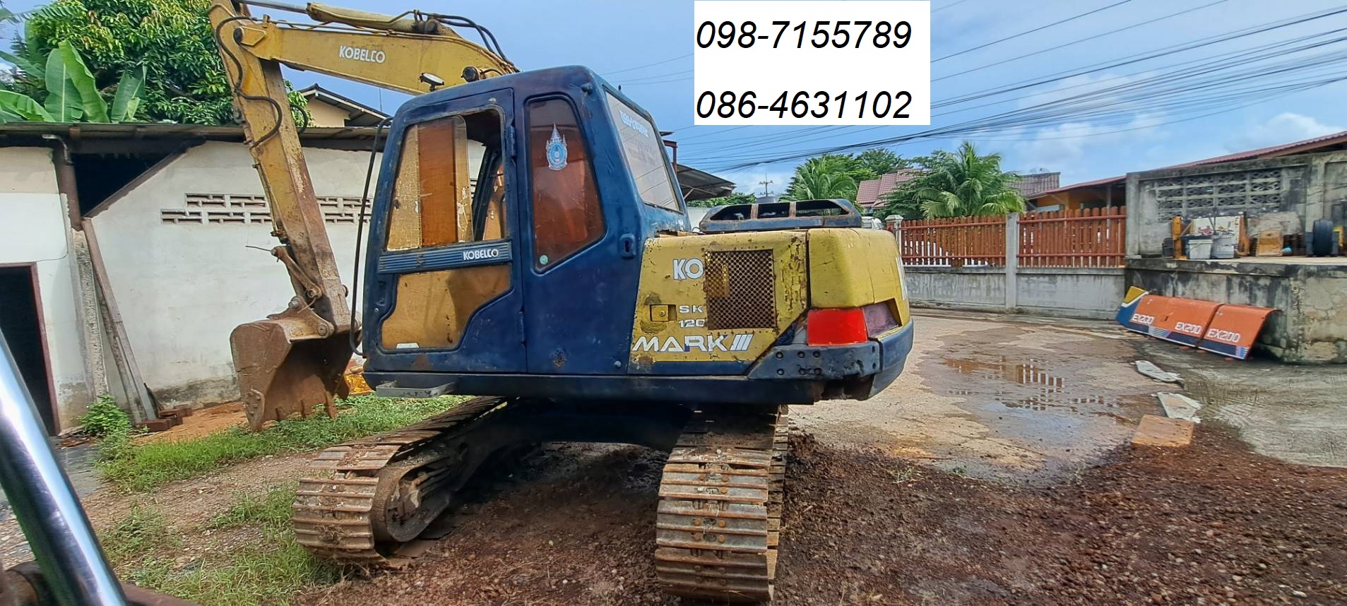 ขายแบคโฮ Kobelco SK100mark3 ราคาถูกๆ 098-7155789