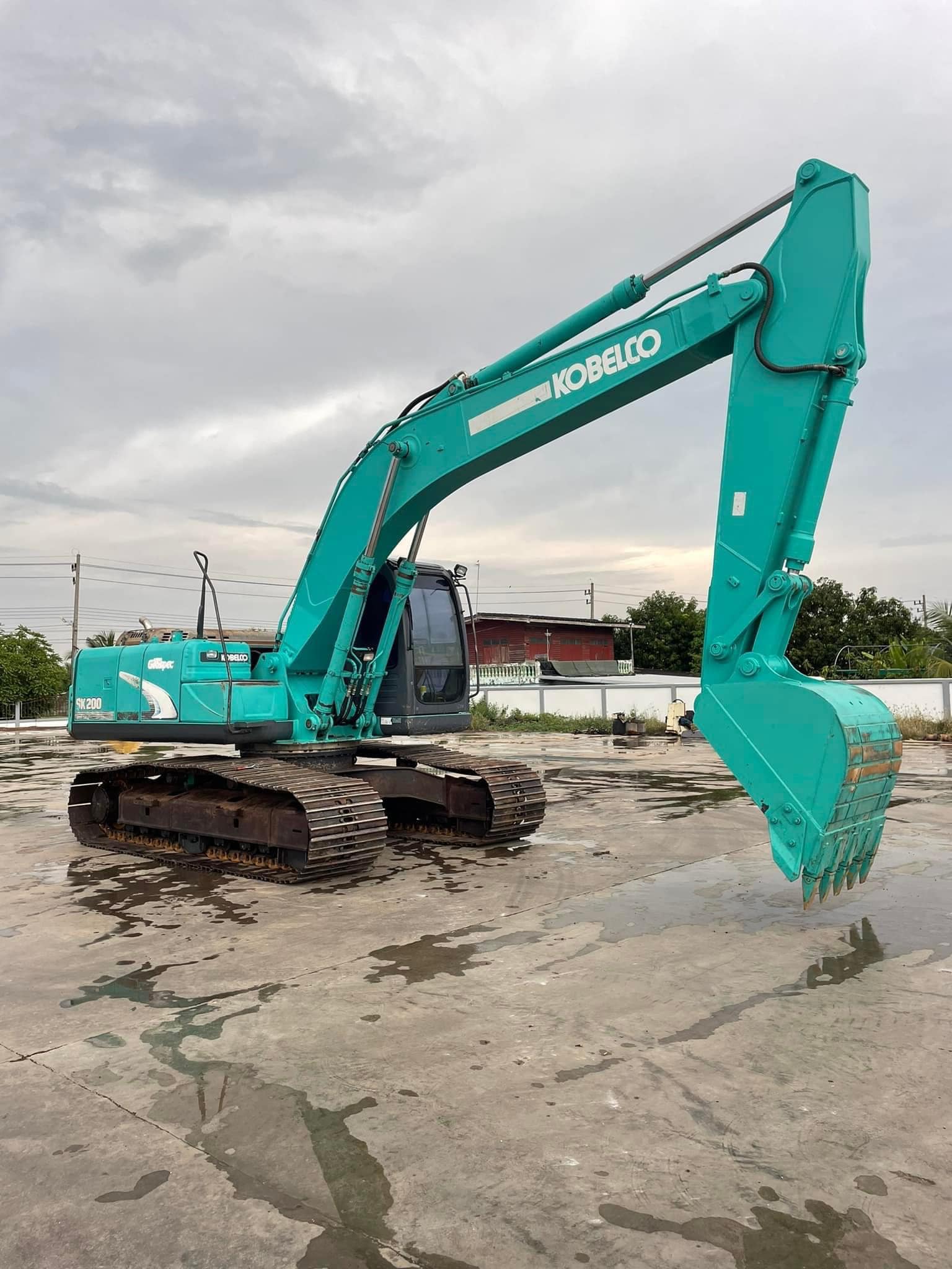 ขายแบคโฮ SK200mark8Super 098-7155789  086-4631102