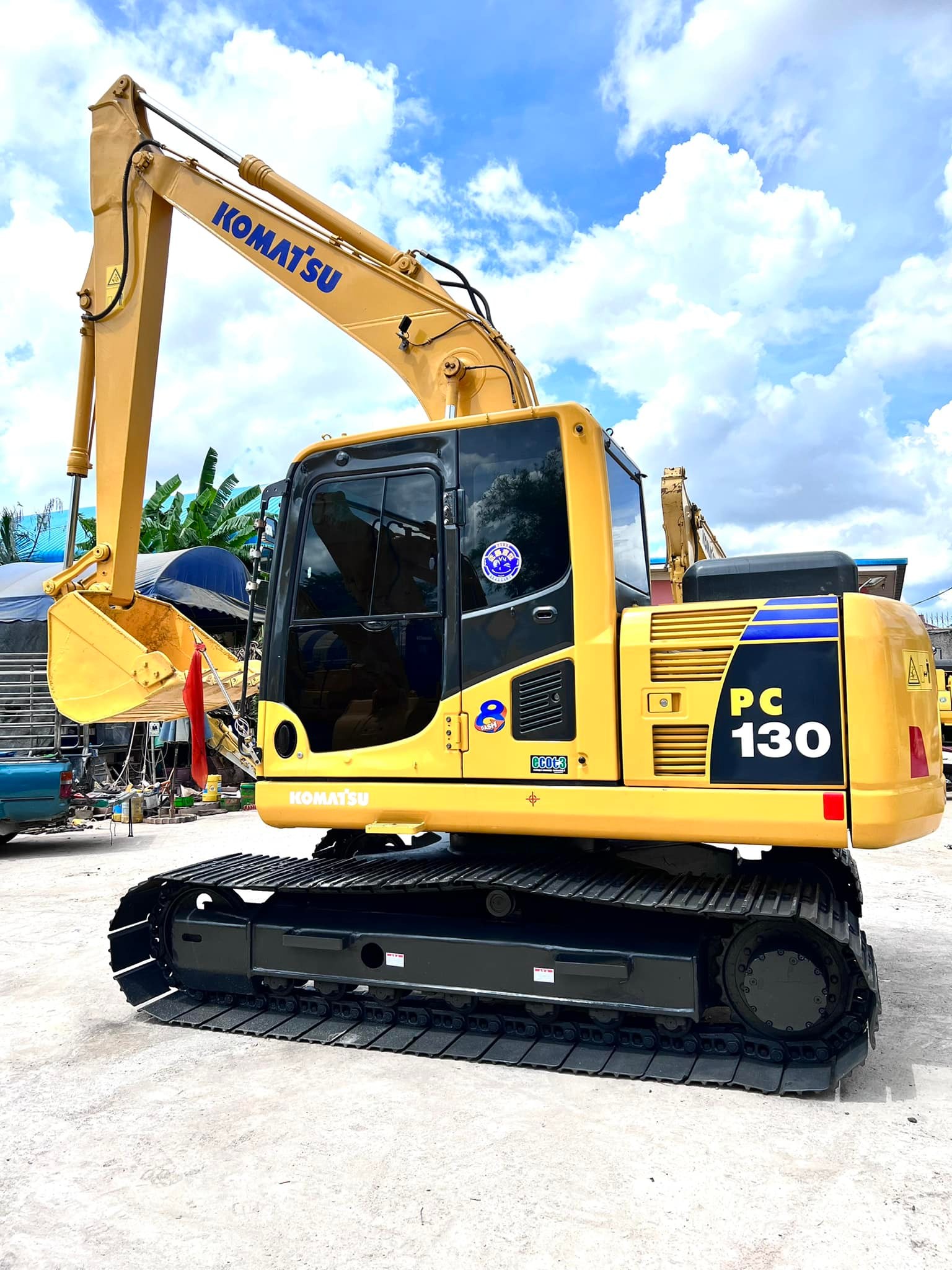 ขายแบคโฮ Komatsu PC130รุ่น8  พร้อมใช้ จัดไฟแนนซ์ได้