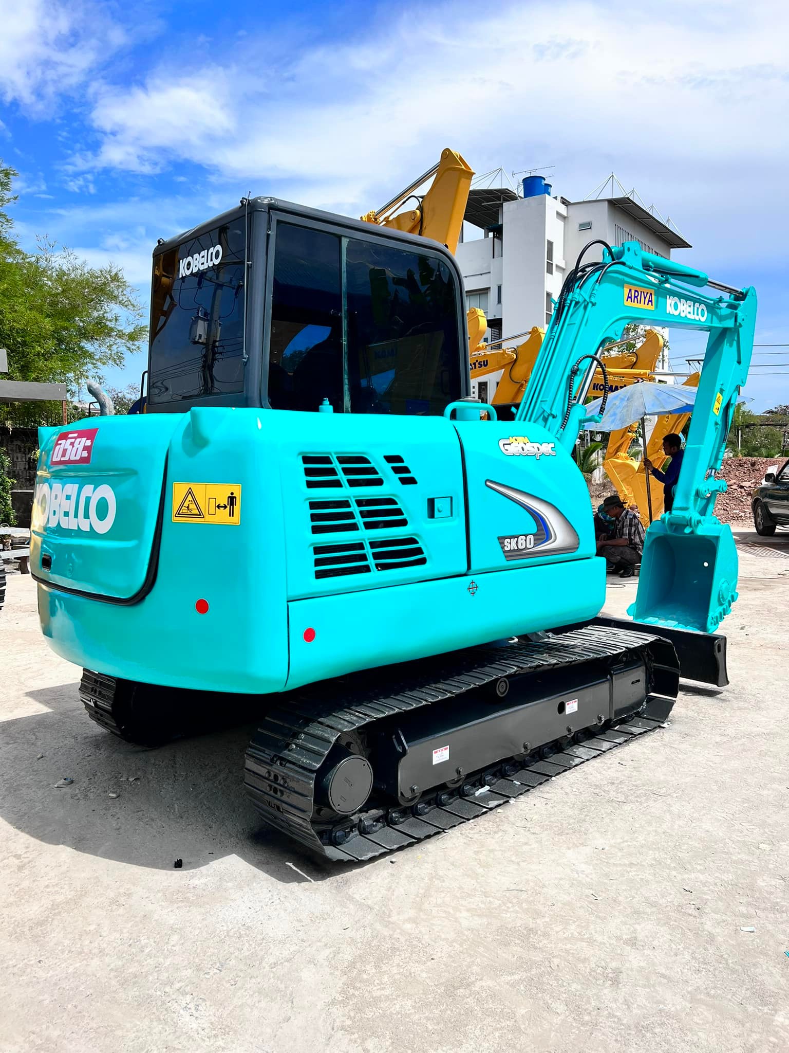 ขายแบคโฮ Kobelco SK60-8 หล่อๆ พร้อมลุยงานนน