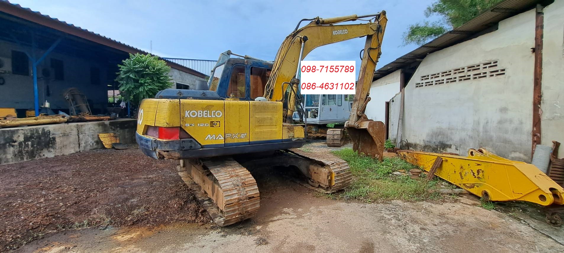 ขายแบคโฮ Kobelco SK100mark3 ราคาถูกๆ 098-7155789 ขายแบคโฮ Kobelco SK100mark3 ราคาถูกๆ 098-7155789