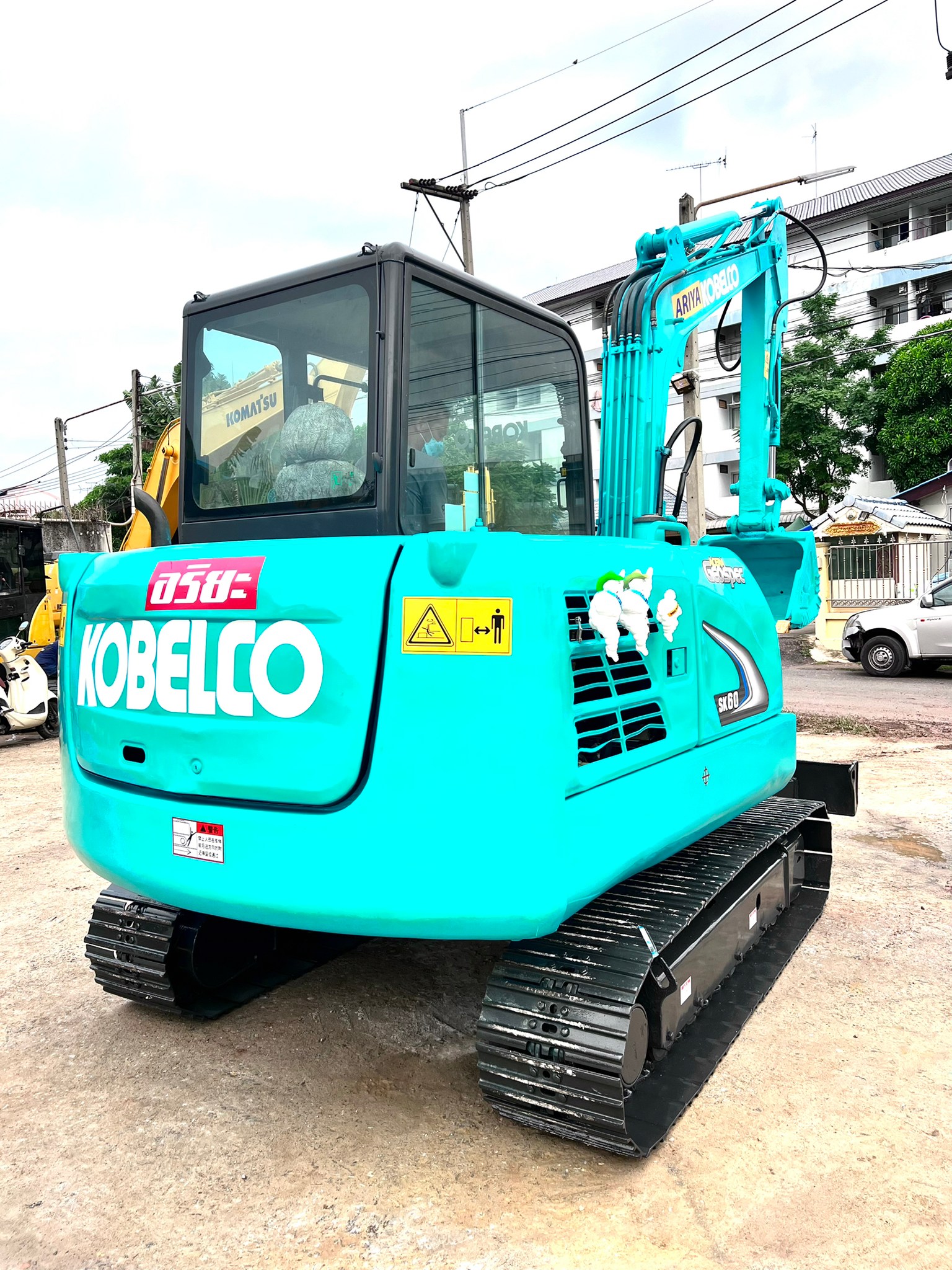 ขายแบคโฮ Kobelco SK60-8  เบอร์ติดต่อ 098-7155789  086-4631102