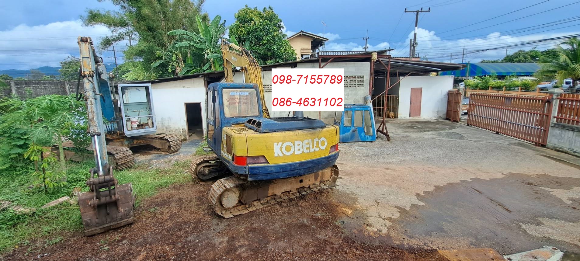 ขายแบคโฮ Kobelco SK100mark3 ราคาถูกๆ 098-7155789 ขายแบคโฮ Kobelco SK100mark3 ราคาถูกๆ 098-7155789