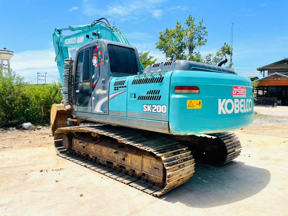 ขายรถแบคโฮ kobelco 𝐒𝐊𝟐𝟎𝟎𝐦𝐚𝐫𝐤𝟖𝐘𝐧𝟏𝟐𝐒𝐮𝐩𝐞𝐫 รุ่นฮิต ปลอทแตก
