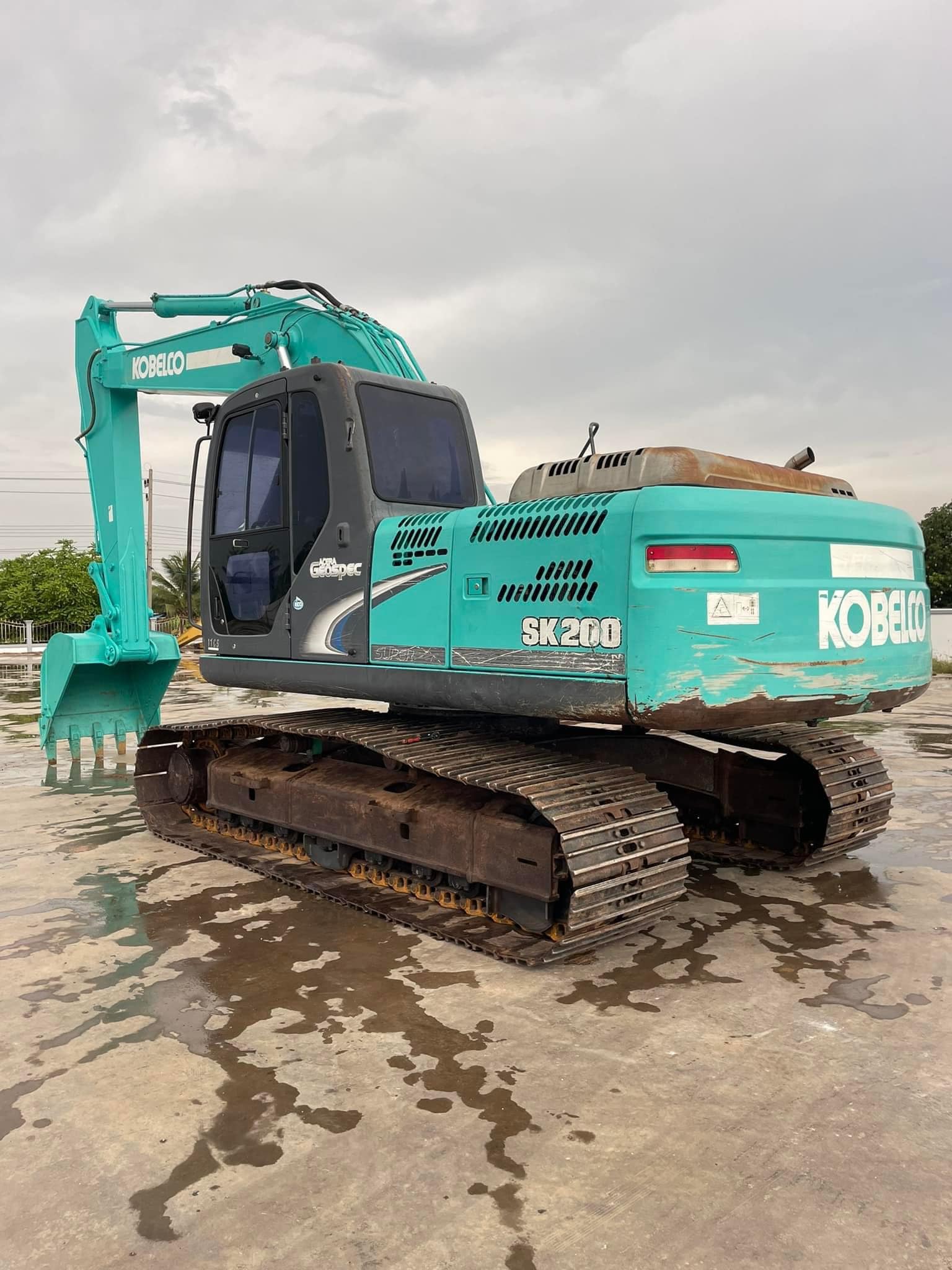 ขายแบคโฮ SK200mark8Super 098-7155789  086-4631102