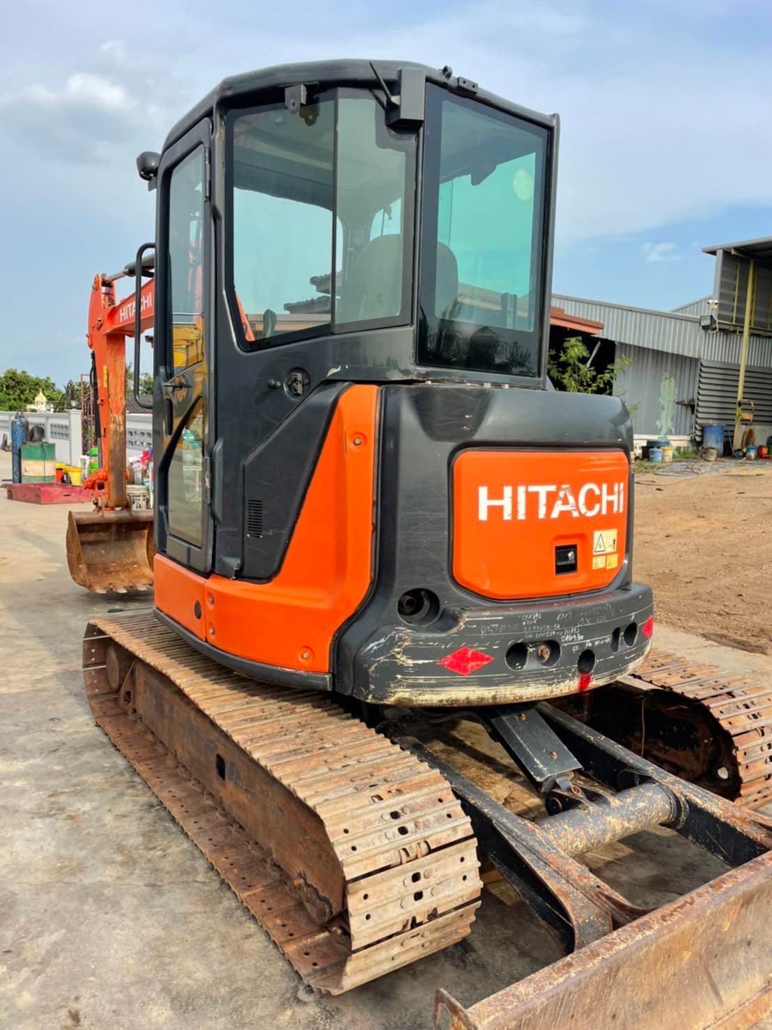 ขายแบคโฮ Hitachi Zx55USR 098-7155789 086-4631102