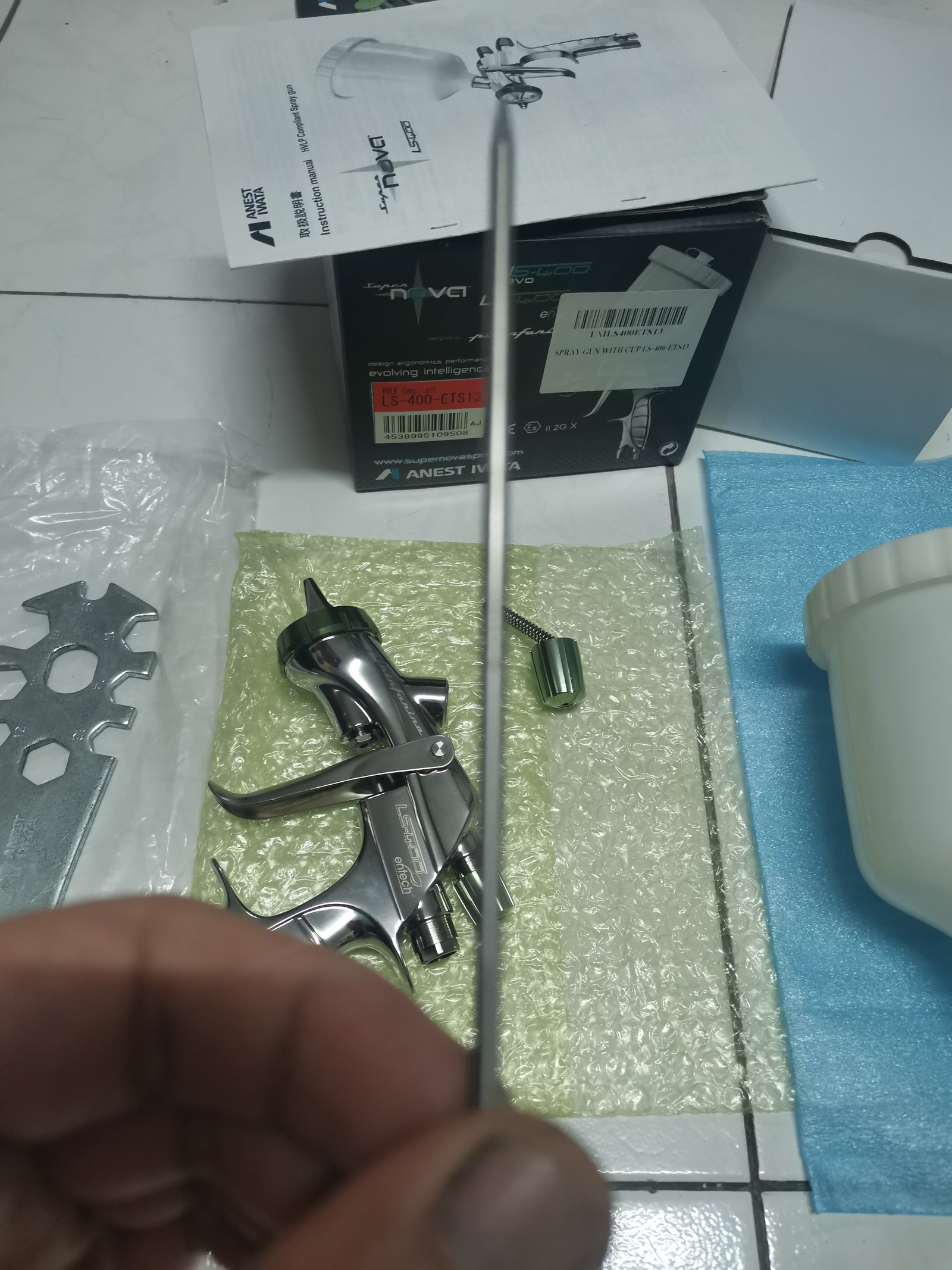 ขายกาพ่นสี LS-400 ENTEC 1.3 ของใหม่ 100% ขายกาพ่นสี LS-400 ENTEC 1.3 ของใหม่ 100%