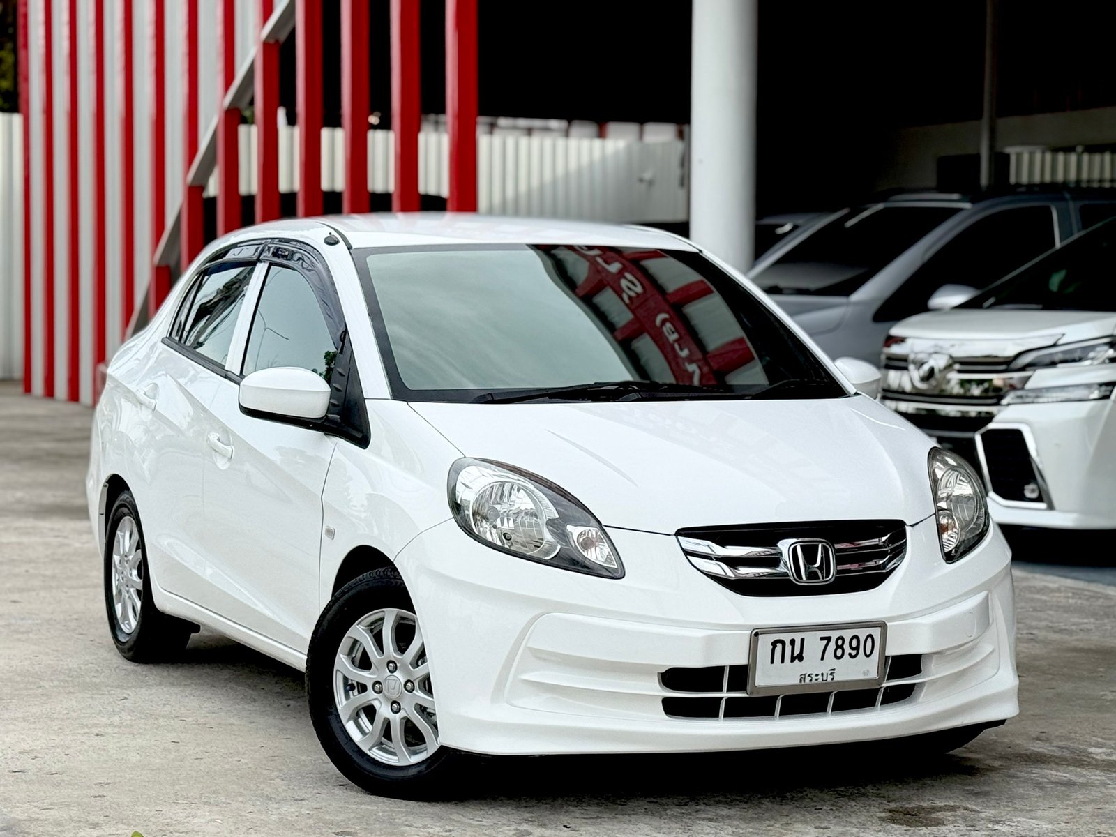 Brio Amaze 1.2V มือเดียว เกียร์ธรรมดา Airbag ABS ฟรีดาวน์