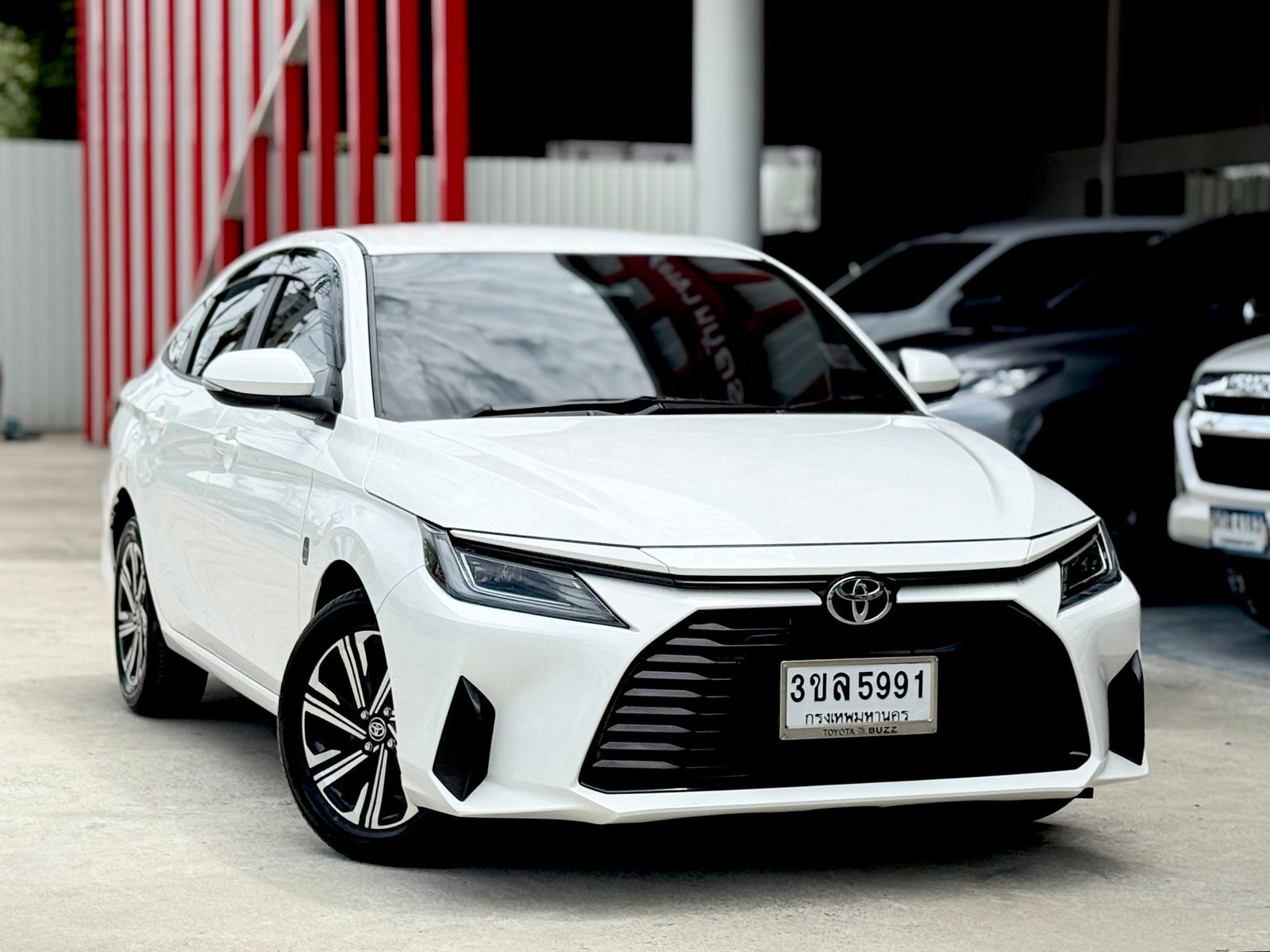 Yaris Ativ 1.2 Smart มือเดียว เดิมสนิท ไม่เคยเครมสี