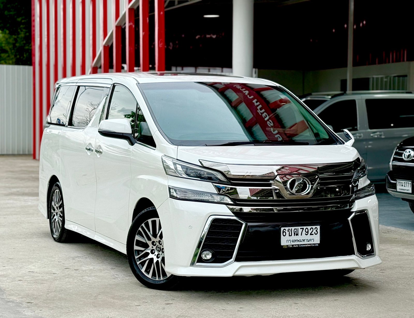 Vellfire 2.5 Top เบาะมิกกี้เมาส์ มือเดียวป้ายแดง เดิมสนิท ไม่เคยชนเลย