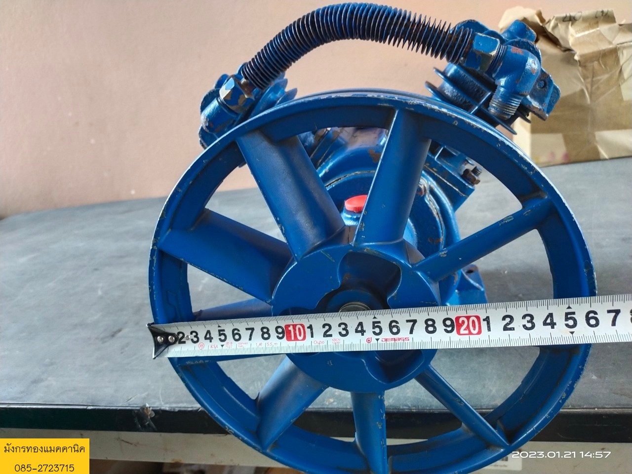 หัวปั๊มลม PUMA ขนาด 1-2 แรง แรงดูดดีปานกลาง สภาพดี ราคา 2,900 บาทไม่รวมส่ง หัวปั๊มลม PUMA ขนาด 1-2 แรง แรงดูดดีปานกลาง สภาพดี ราคา 2,900 บาทไม่รวมส่ง