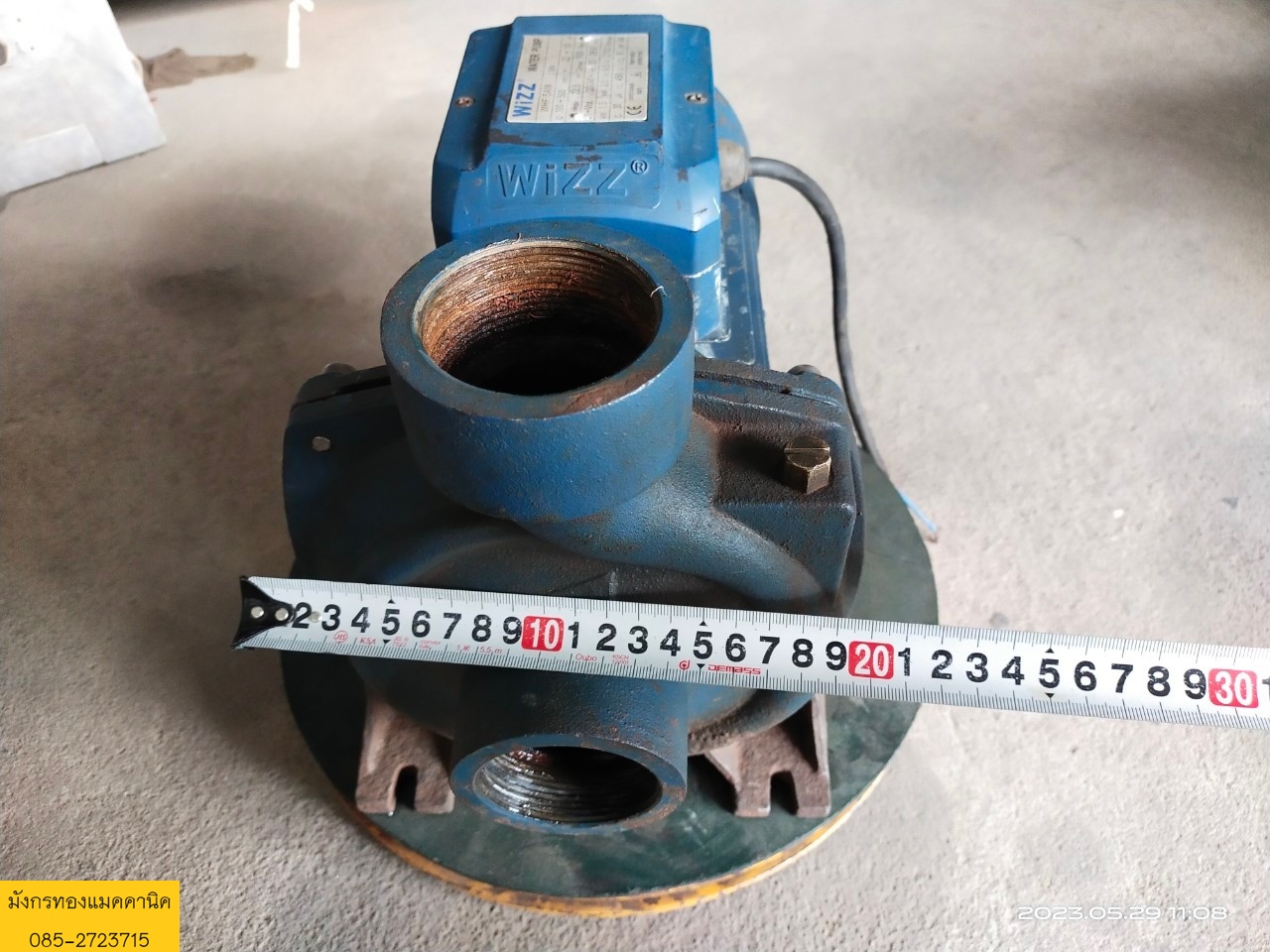 ปั๊มน้ำ ยี่ห้อ WIZZ ขนาดมอเตอร์ 2 Hp ไฟบ้าน 220V ขนาดท่อน้ำเข้าออก 2 นิ้ว สภาพเดิมๆ ใช้งานได้ดีปกติ ราคา 2,800 บาทไม่รวมส่งค่ะ ปั๊มน้ำ ยี่ห้อ WIZZ ขนาดมอเตอร์ 2 Hp ไฟบ้าน 220V ขนาดท่อน้ำเข้าออก 2 นิ้ว สภาพเดิมๆ ใช้งานได้ดีปกติ ราคา 2,800 บาทไม่รวมส่งค่ะ