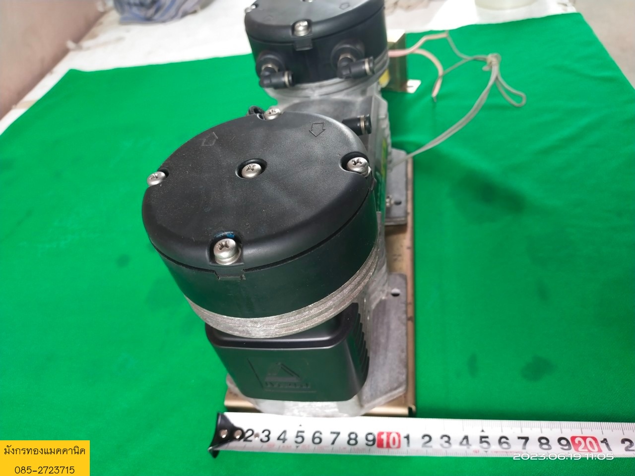 ปั๊มแวคคั่ม IWAKI รุ่น APN-P215MV-1-40 ใช้ไฟ 100V มีหม้อแปลงให้ สภาพดี 1,800 บาทไม่รวมส่ง ปั๊มแวคคั่ม IWAKI รุ่น APN-P215MV-1-40 ใช้ไฟ 100V มีหม้อแปลงให้ สภาพดี 1,800 บาทไม่รวมส่ง