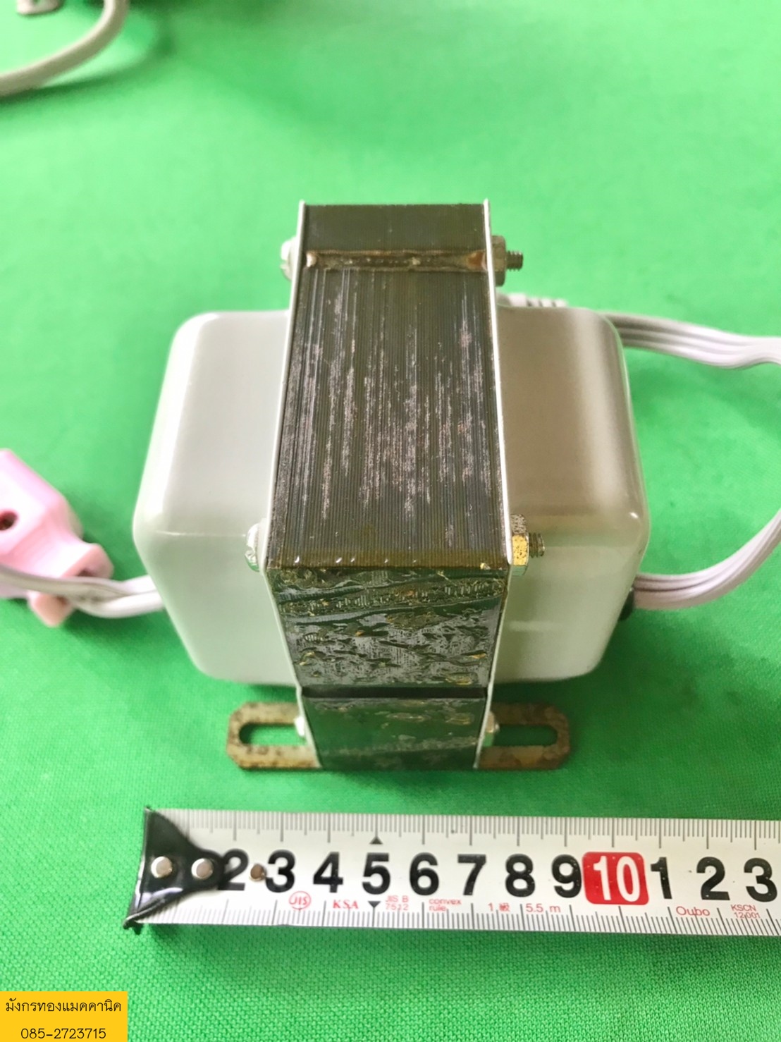 หม้อแปลง STANCOR made in Mexico ขนาด 300va ไฟเข้า 230V ไฟออก 115V สภาพดี ใช้งานได้ดีปกติ ราคาตัวละ 500 บาทไม่รวมส่งค่ะ มี 4 ตัว หม้อแปลง STANCOR made in Mexico ขนาด 300va ไฟเข้า 230V ไฟออก 115V สภาพดี ใช้งานได้ดีปกติ ราคาตัวละ 500 บาทไม่รวมส่งค่ะ มี 4 ตัว