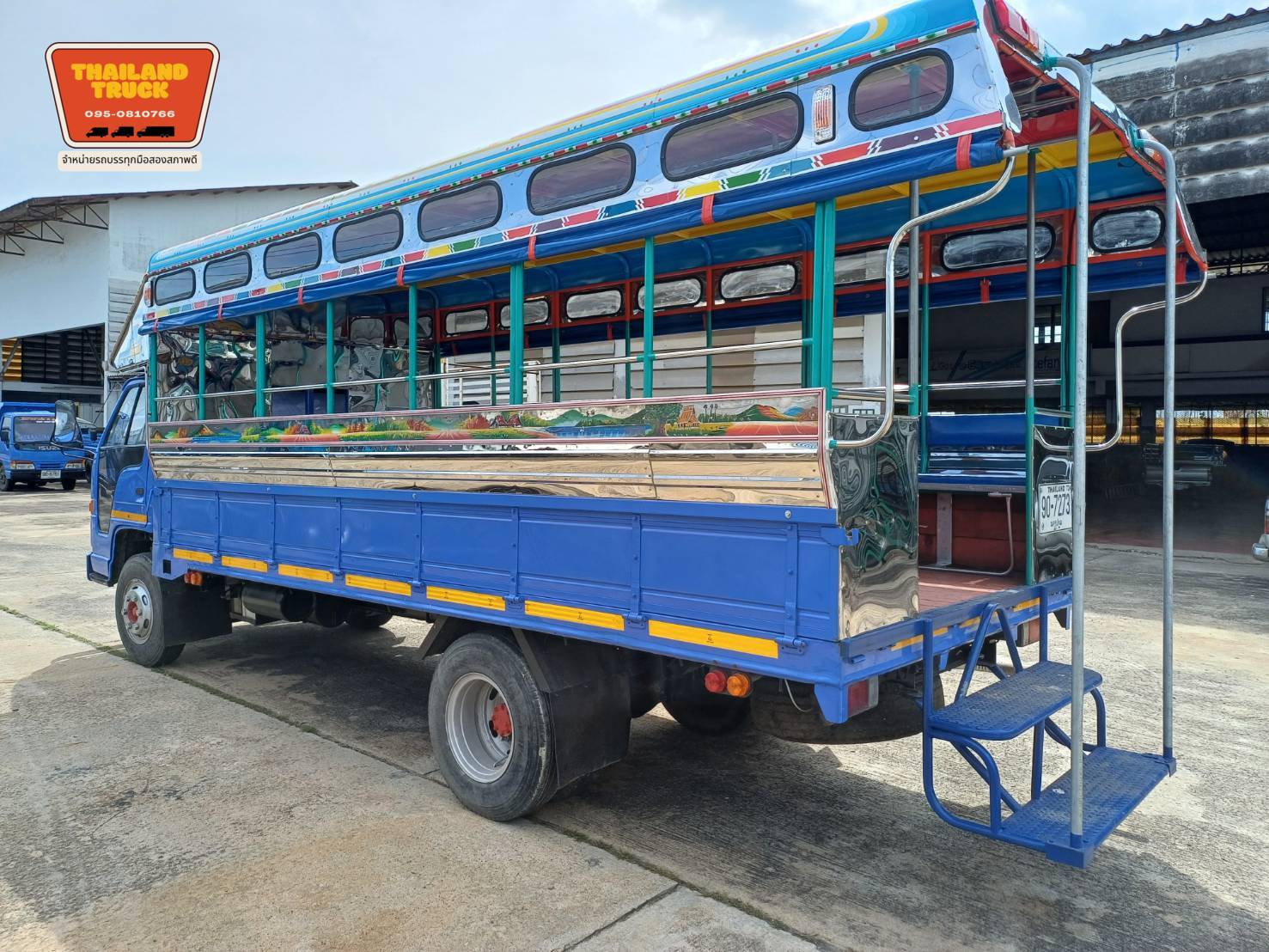 หกล้อสองแถว อีซูซุ Isuzu Npr 115 แรง