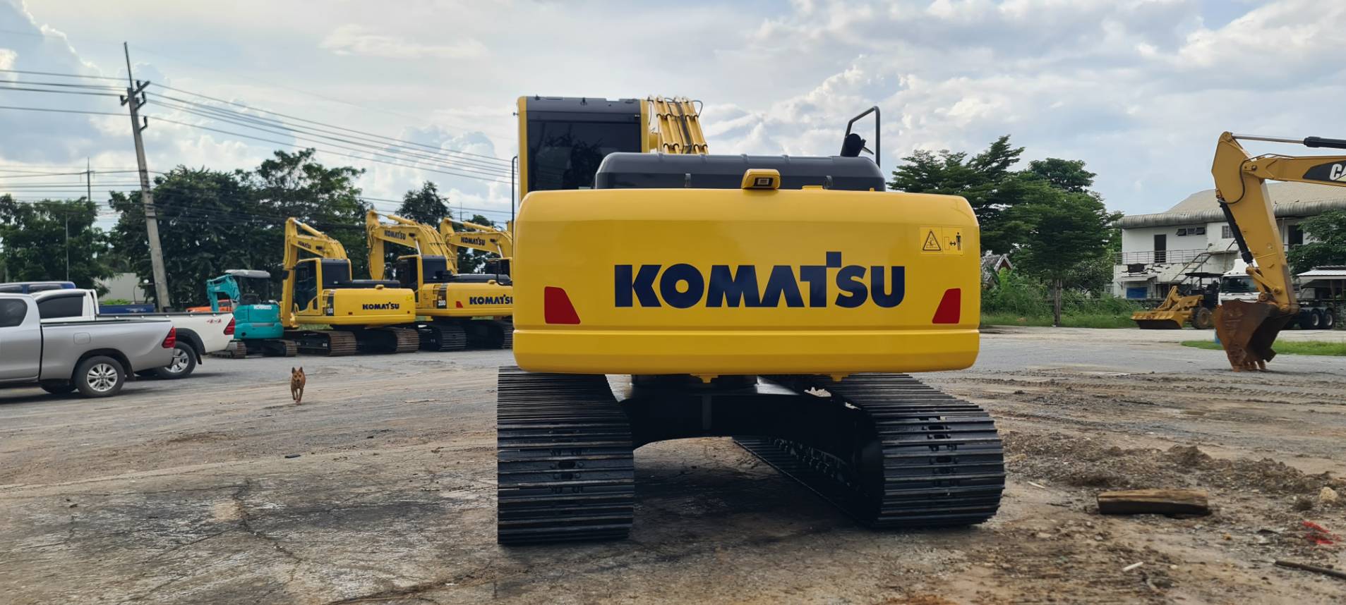 KOMATSU PC200-8MO บูมยาว 18 เมตร