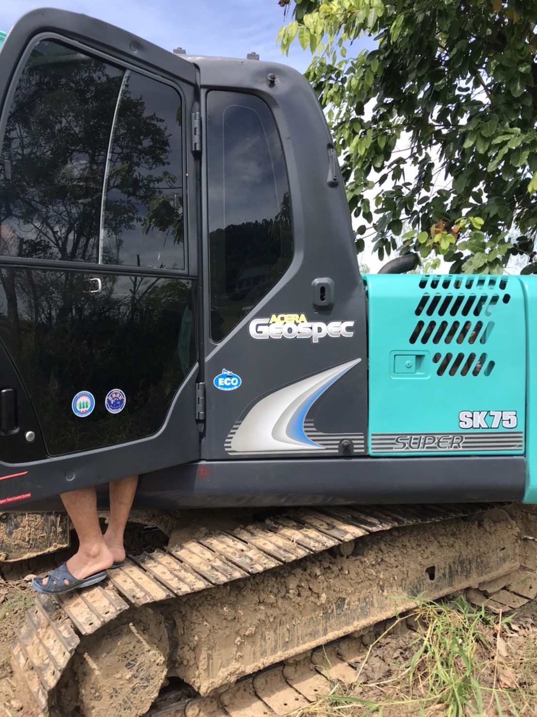 KOBELCO SK75-8 พร้อมใช้งาน