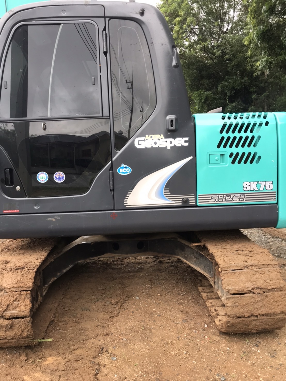 Kobelco sk75-8 supper พร้อมใช้งาน