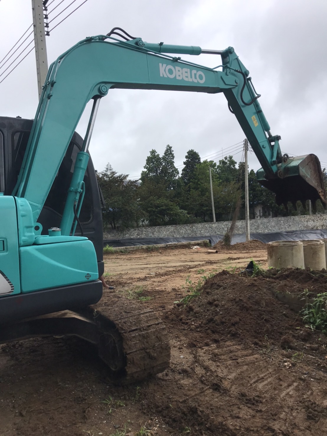 Kobelco sk75-8 supper พร้อมใช้งาน