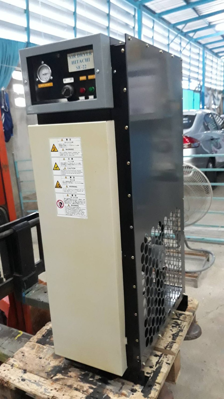 AIR DRYER HITACHI SF-22( เครื่องทำลมแห้ง) ใช้คู่กับ เครื่องปั๊มลม ROTARY SCREW 20-30แรง เครื่องพร้อมใช้งาน รับประกัน 1ปี AIR DRYER HITACHI SF-22( เครื่องทำลมแห้ง) ใช้คู่กับ เครื่องปั๊มลม ROTARY SCREW 20-30แรง เครื่องพร้อมใช้งาน รับประกัน 1ปี