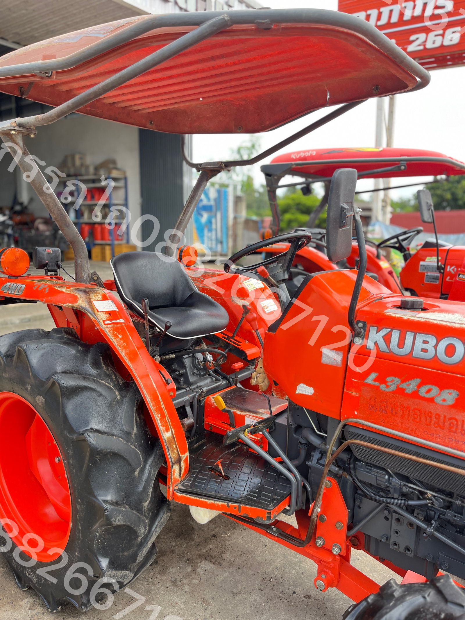 รถไถL3408 อุปกรณ์ดันหน้า โรตารี่ พร้อมใช้งานทุกระบบ รถไถL3408 อุปกรณ์ดันหน้า โรตารี่ พร้อมใช้งานทุกระบบ