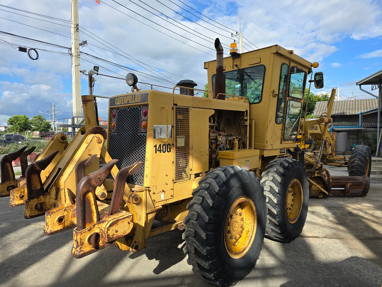 รถเกรด Caterpillar 140G นำเข้าจาก USA แท้ Serial สูง 72V165xx สภาพสวย พร้อม Ripper หลัง ไม่เคยใช้งาน รถเกรด Caterpillar 140G นำเข้าจาก USA แท้ Serial สูง 72V165xx สภาพสวย พร้อม Ripper หลัง ไม่เคยใช้งาน