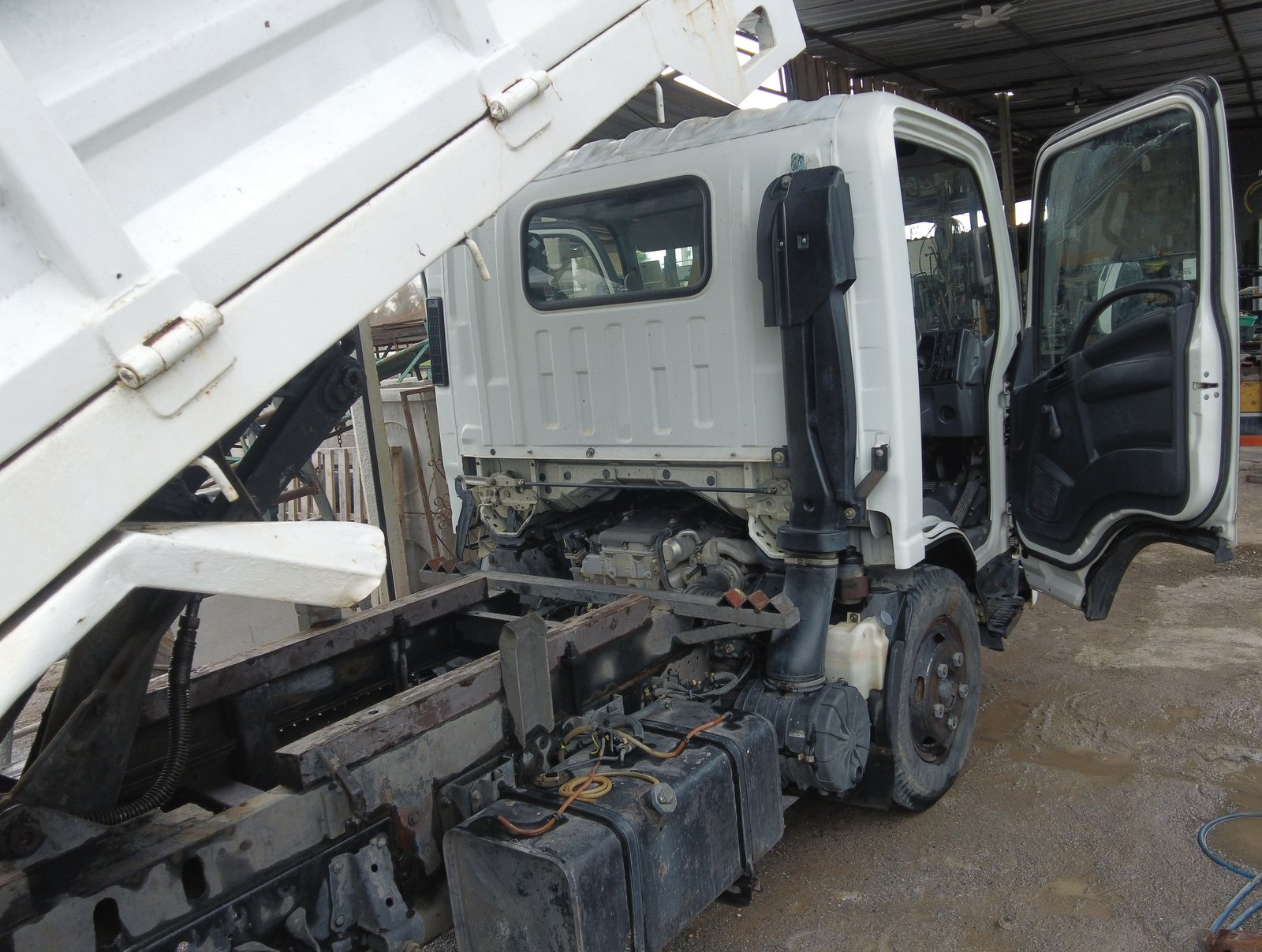 6 ล้อดั้ม ISUZU NMR 130 ดั้ม3คิว แผงข้าง ฝาท้าย ถอดได้