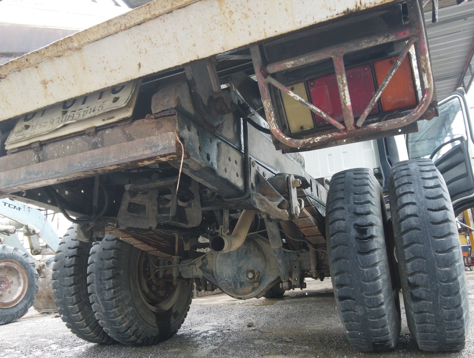 6 ล้อดั้ม ISUZU NMR 130 ดั้ม3คิว แผงข้าง ฝาท้าย ถอดได้