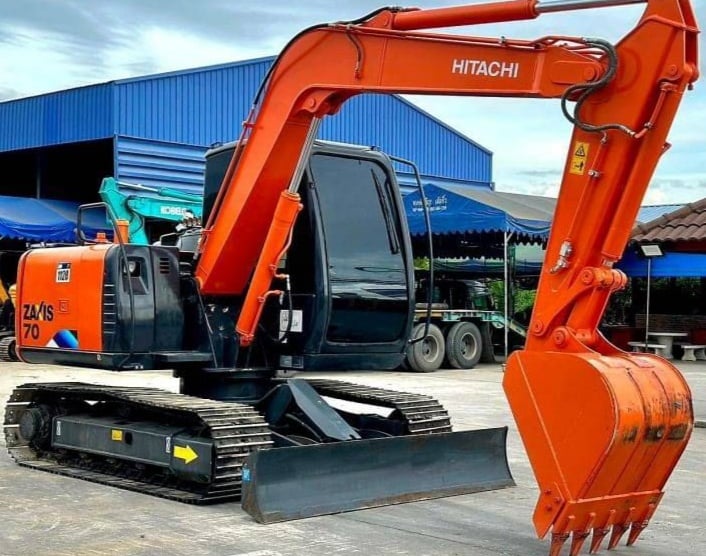 ขายHITACHI ZX70-5A เก่านอก ไฟครบระบบดี