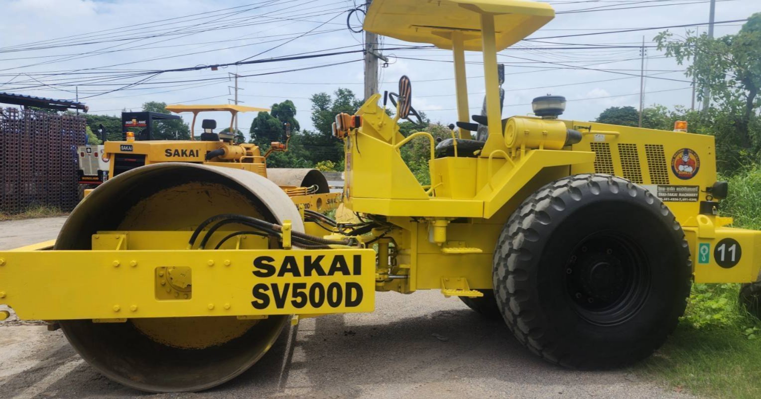 ขายรถบดซาไกSV500D พร้อมเล่มทะเบียน