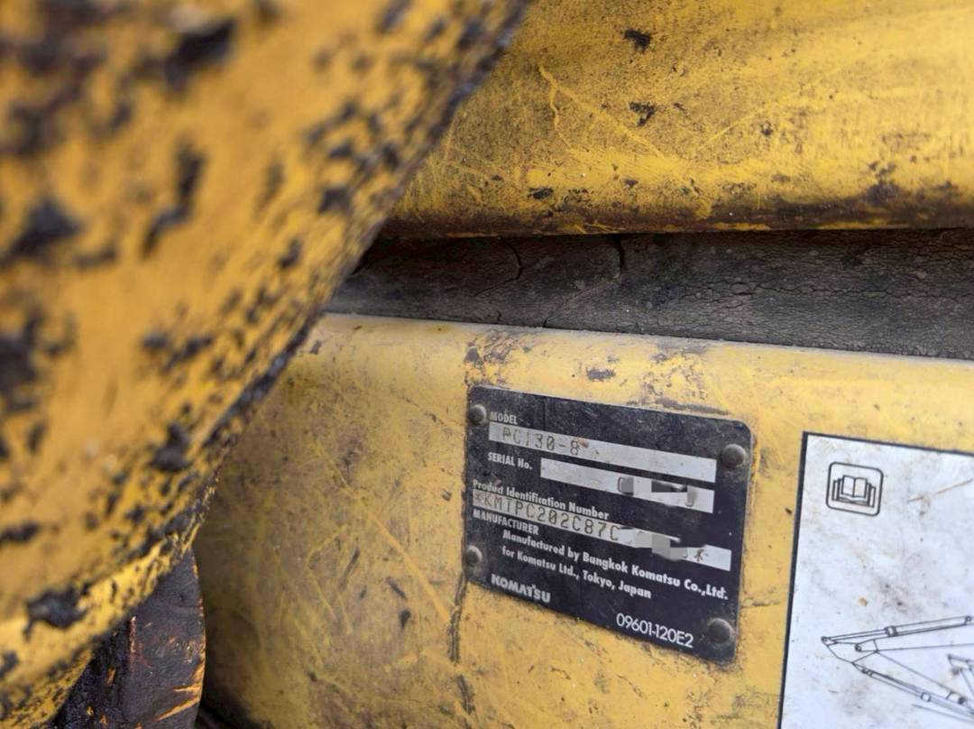 KOMATSU PC130-8 เอกสารสัญญาซื้อขาย