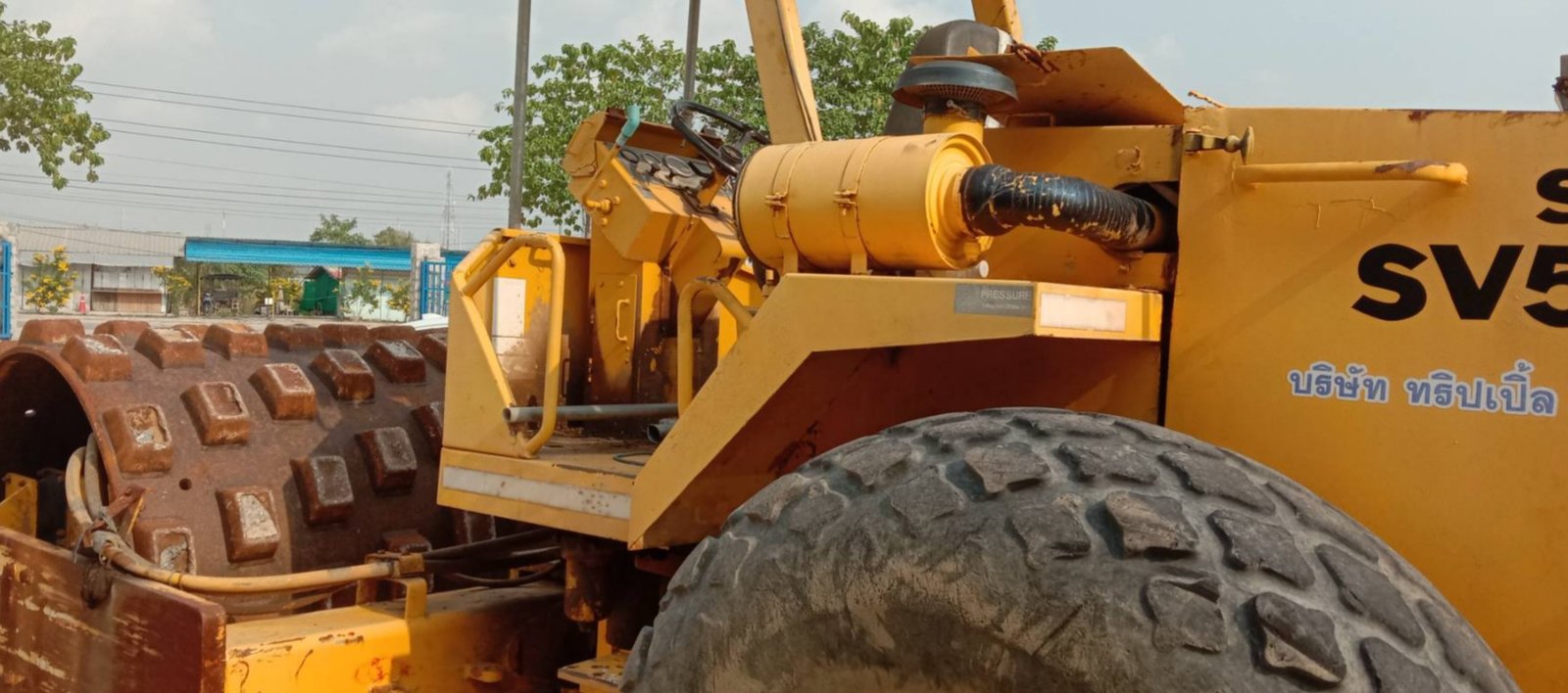 รถบดซาไกSV500T 10ตัน พร้อมเล่มทะเบียน