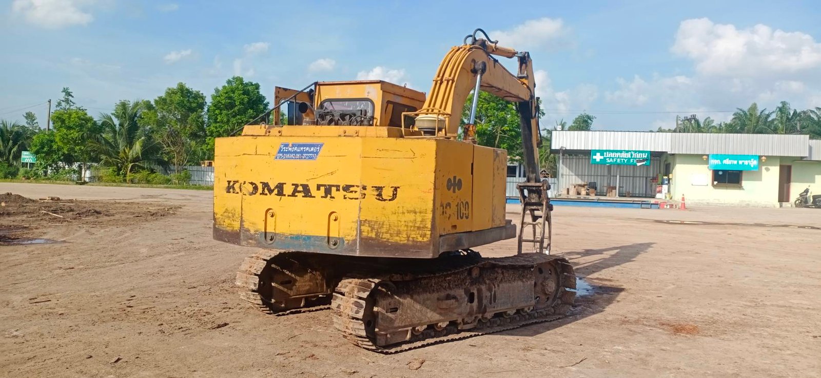 KOMATSU PC120-1 มีหัวคีบ-บุ้งกี๋