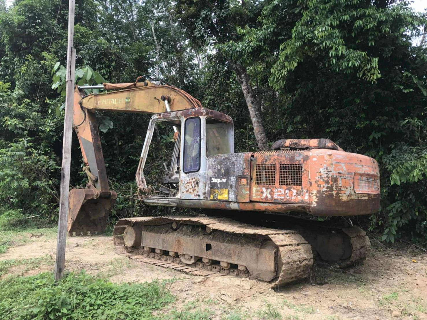 HITACHI EX200-2 เอกสารซื้อขาย ขายตามสภาพ