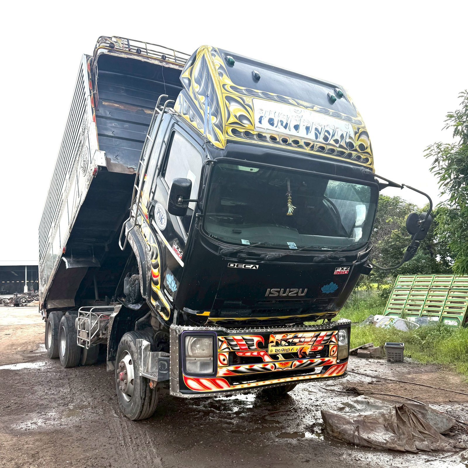10ล้อดั้มพ์คอกเกษตรISUZU360แรงปี58 10ล้อดั้มพ์คอกเกษตรISUZU360แรงปี58