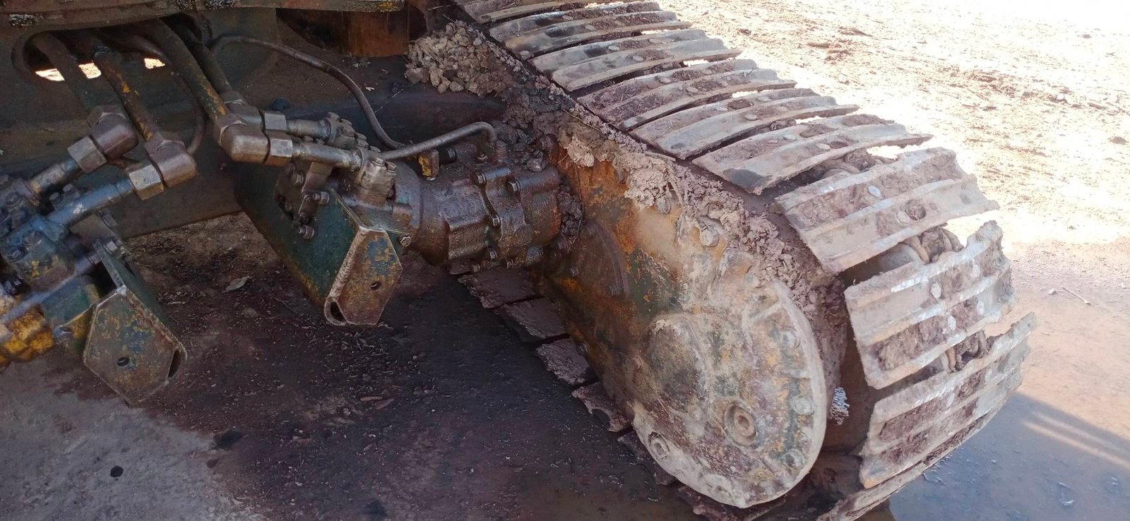 KOMATSU PC120-1 มีหัวคีบ-บุ้งกี๋