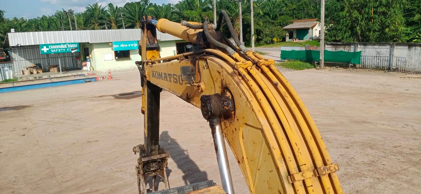 KOMATSU PC120-1 มีหัวคีบ-บุ้งกี๋