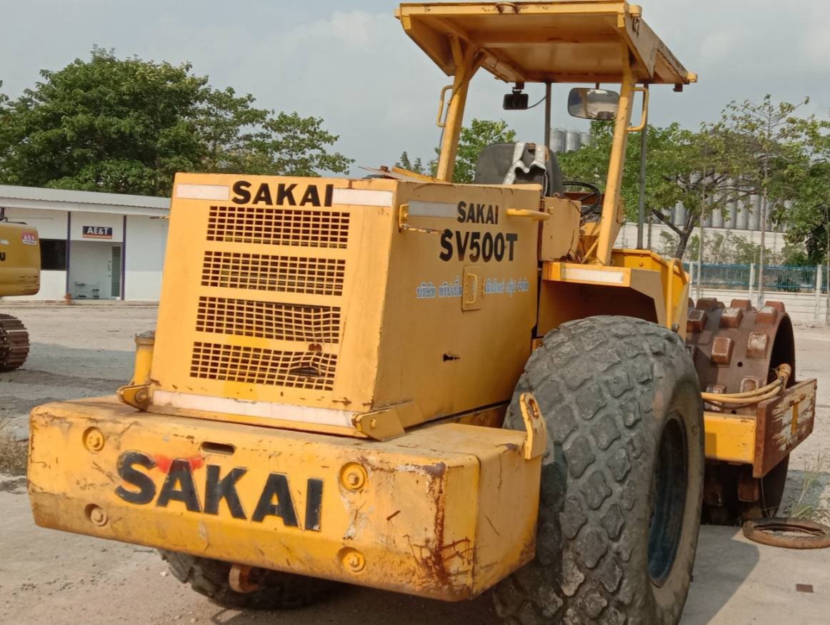 รถบดซาไกSV500T 10ตัน พร้อมเล่มทะเบียน