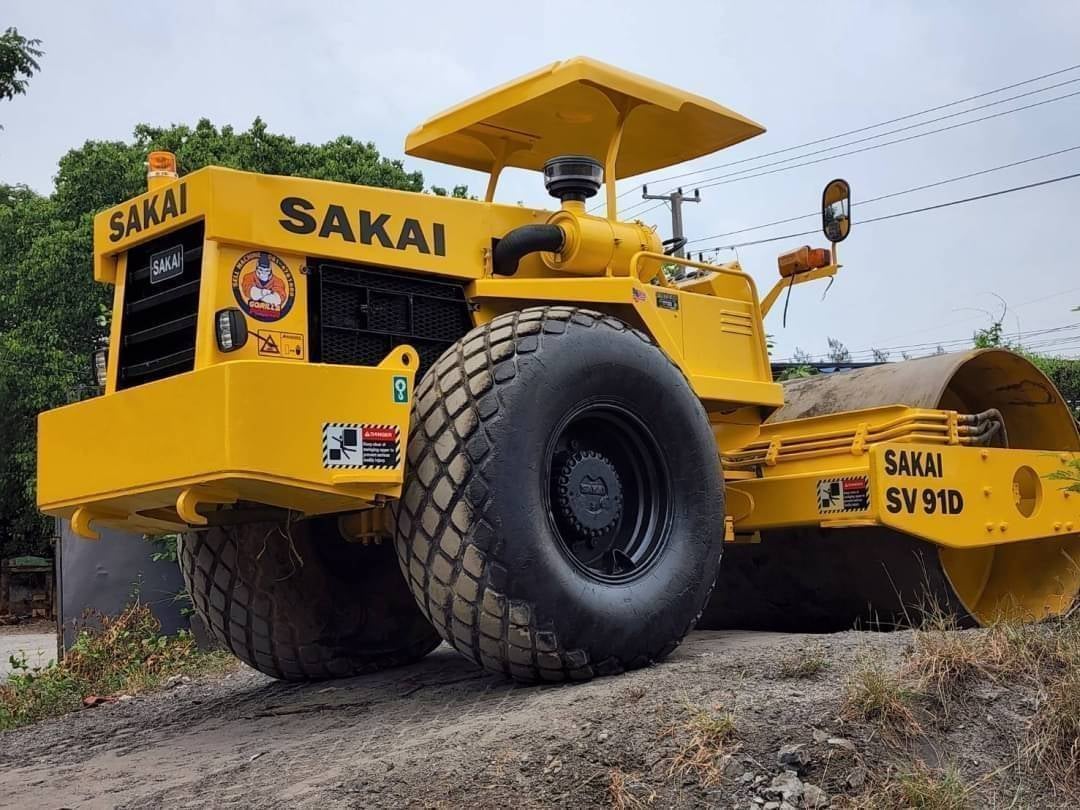 รถบดSAKAI SV91D.10ตัน เอกสารเล่มทะเบียน