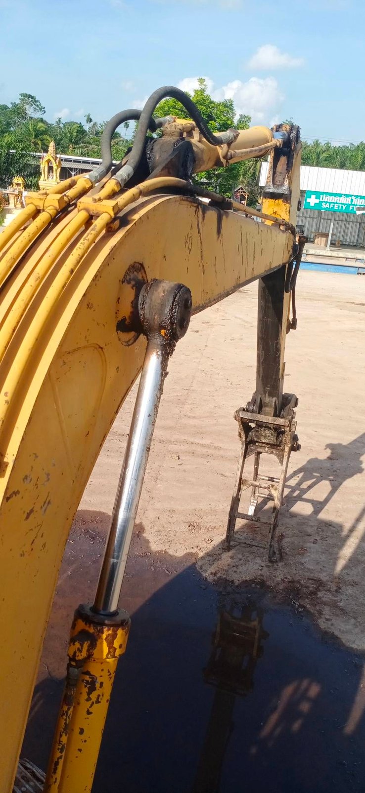 KOMATSU PC120-1 มีหัวคีบ-บุ้งกี๋
